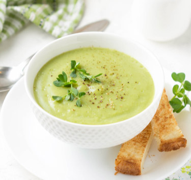 Velouté courgettes, fromage Magimix.